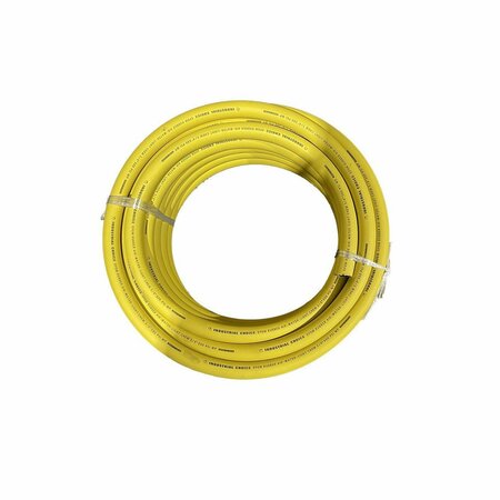 INDUSTRIAL CHOICE 3/4 x 50 ft Roll EPDM Air-Water-Light Chemical 300PSI Hose Yellow ICH-ER3/4-300YL-50